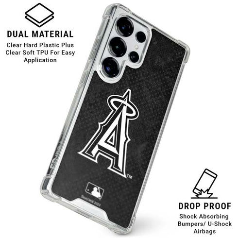 MLB Los Angeles Angels Dark Wash Galaxy S26 Ultra Clear Case
