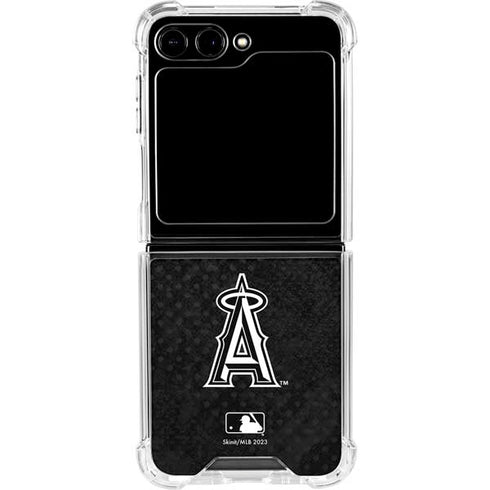 MLB Los Angeles Angels Dark Wash Galaxy Z Flip6 Clear Case