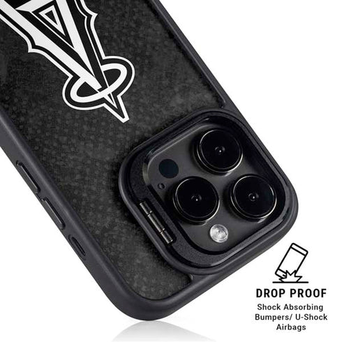 MLB Los Angeles Angels Dark Wash iPhone 14 Pro Kickstand Case