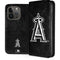 MLB Los Angeles Angels Dark Wash iPhone 15 Pro Folio Case