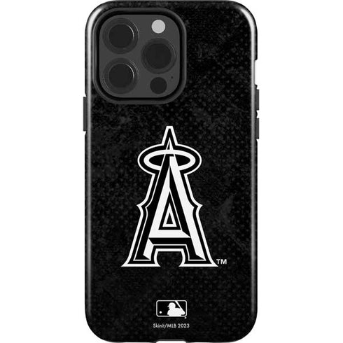 MLB Los Angeles Angels Dark Wash iPhone 15 Pro Impact Case