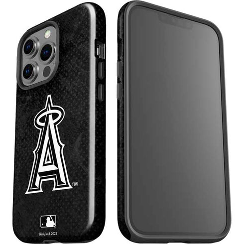 MLB Los Angeles Angels Dark Wash iPhone 15 Pro Impact Case