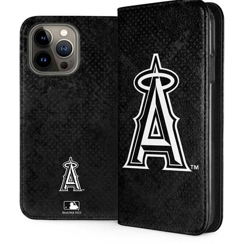 MLB Los Angeles Angels Dark Wash iPhone Cases