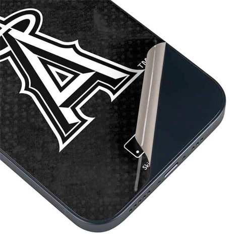 MLB Los Angeles Angels Dark Wash iPhone 15 Skin