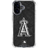 MLB Los Angeles Angels Dark Wash iPhone 16 Clear Case