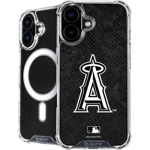 MLB Los Angeles Angels Dark Wash iPhone 16 MagSafe Case