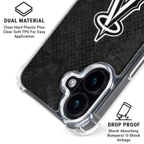 MLB Los Angeles Angels Dark Wash iPhone 16 MagSafe Case