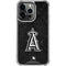 MLB Los Angeles Angels Dark Wash iPhone 16 Pro Clear Case