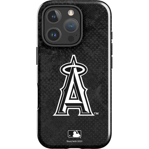 MLB Los Angeles Angels Dark Wash iPhone 16 Pro Impact Case