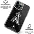 MLB Los Angeles Angels Dark Wash iPhone 16 Pro Max Clear Case