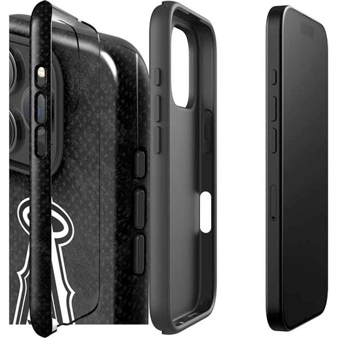 MLB Los Angeles Angels Dark Wash iPhone 16 Pro Max Impact Case