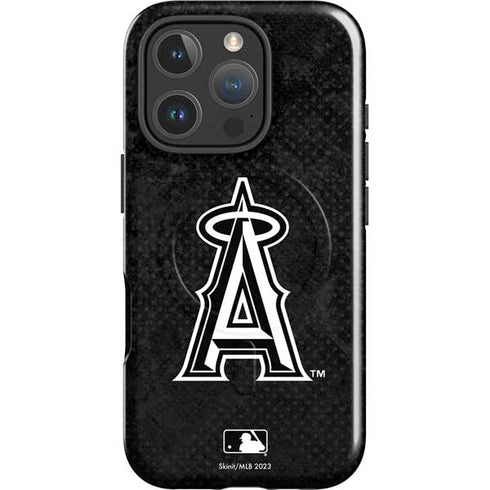 MLB Los Angeles Angels Dark Wash iPhone 16 Pro Max Magsafe Impact Case