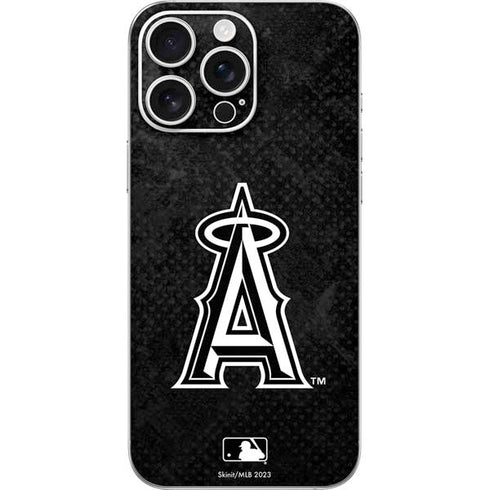 MLB Los Angeles Angels Dark Wash iPhone 16 Pro Max Skin