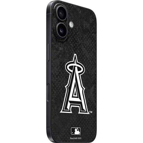 MLB Los Angeles Angels Dark Wash iPhone 16 Skin
