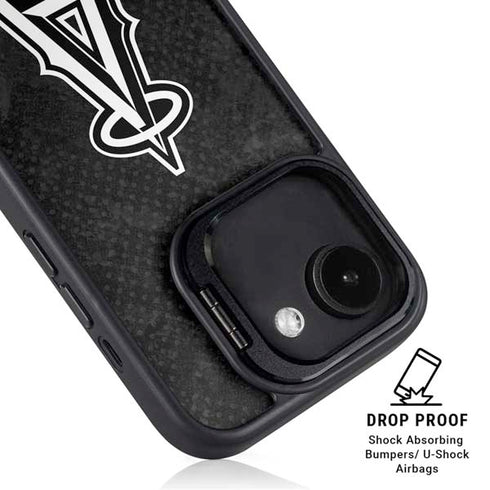 MLB Los Angeles Angels Dark Wash iPhone 16e Kickstand Case