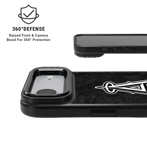 MLB Los Angeles Angels Dark Wash iPhone 17 Air Kickstand Case
