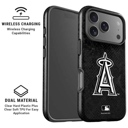 MLB Los Angeles Angels Dark Wash iPhone 17 Pro Magsafe Impact Case