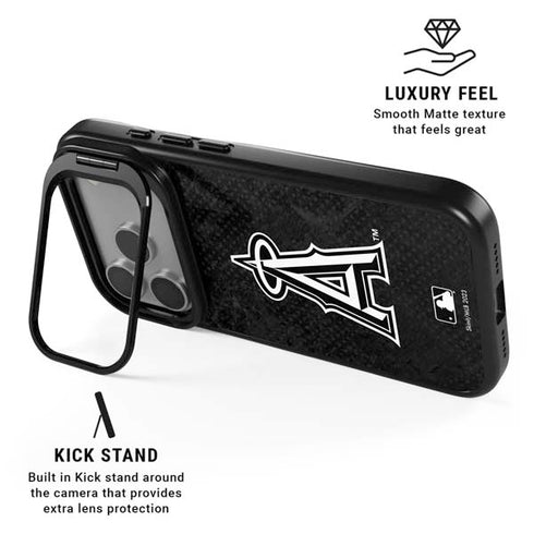 MLB Los Angeles Angels Dark Wash iPhone 17 Pro Max Kickstand Case