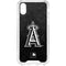 MLB Los Angeles Angels Dark Wash iPhone XS Clear Case