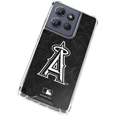 MLB Los Angeles Angels Dark Wash Moto G 5G (2025) Clear Case