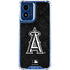 MLB Los Angeles Angels Dark Wash Moto G Play 4G (2024) Clear Case