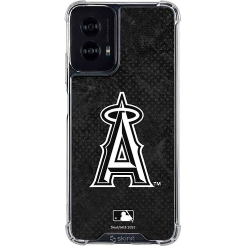 MLB Los Angeles Angels Dark Wash Moto G Power 5G (2024) Clear Case