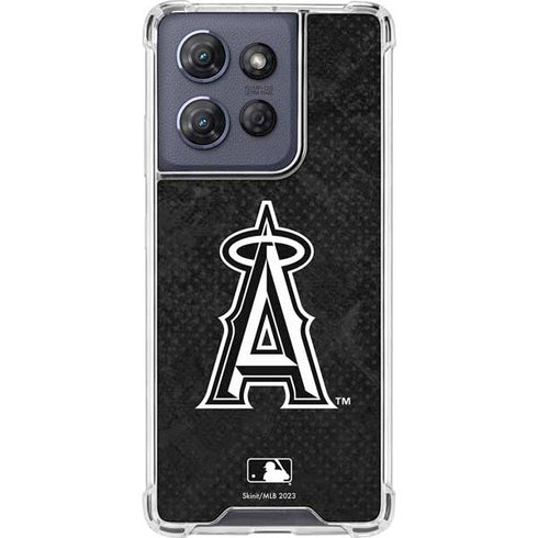 MLB Los Angeles Angels Dark Wash Moto G Stylus 5G (2025) Clear Case
