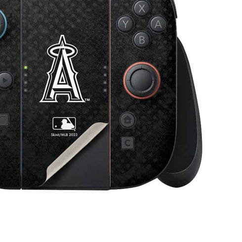 MLB Los Angeles Angels Dark Wash Nintendo Switch 2 (2025) Joy-Con Controller Skin