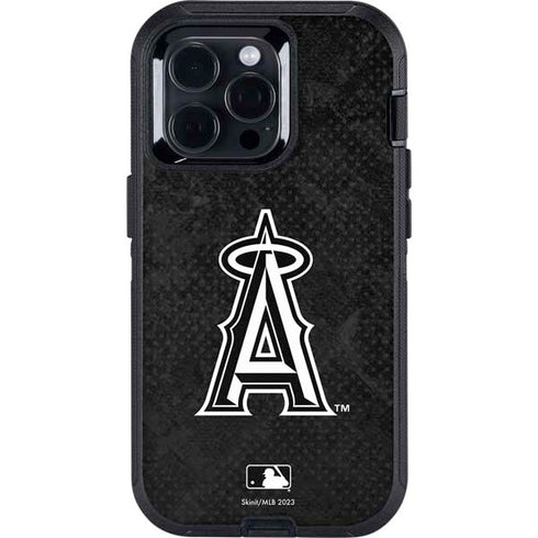 MLB Los Angeles Angels Dark Wash Otterbox Defender iPhone Skin