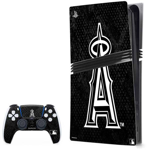 MLB Los Angeles Angels Dark Wash PlayStation PS5 Skins