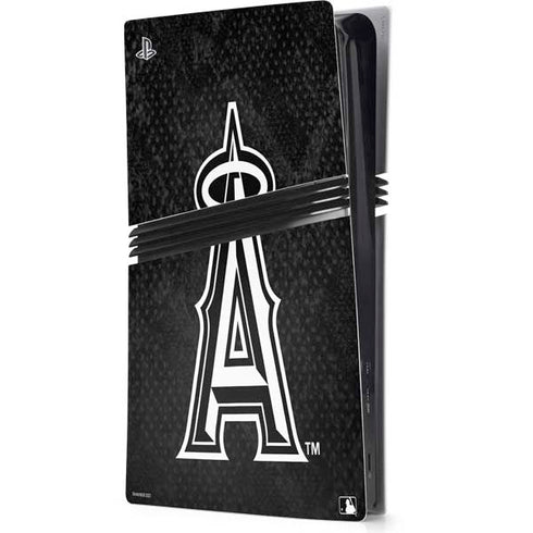 MLB Los Angeles Angels Dark Wash PS5 Pro Console Skin
