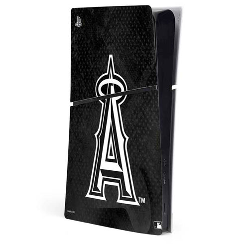 MLB Los Angeles Angels Dark Wash PS5 Slim Digital Edition Console Skin