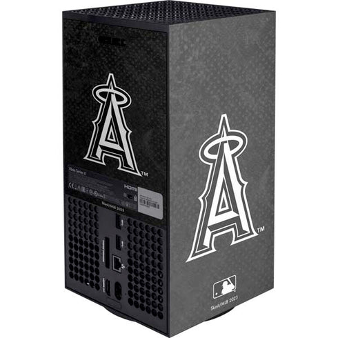 MLB Los Angeles Angels Dark Wash XBox Series X Digital Edition Console Skin