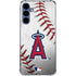 MLB Los Angeles Angels Game Ball Galaxy A55 5G Clear Case