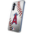 MLB Los Angeles Angels Game Ball Galaxy A55 5G Clear Case