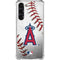 MLB Los Angeles Angels Game Ball Galaxy S24 FE Clear Case