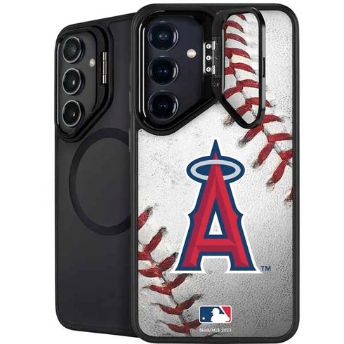 MLB Los Angeles Angels Game Ball Galaxy S24 FE Kickstand Case