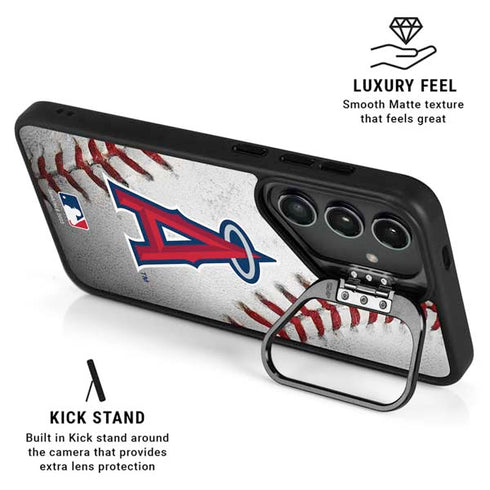 MLB Los Angeles Angels Game Ball Galaxy S25 Kickstand Case