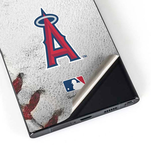 MLB Los Angeles Angels Game Ball Galaxy S25 Ultra Skin