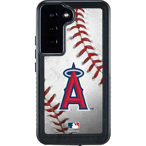 MLB Los Angeles Angels Game Ball Galaxy S24 Waterproof Case