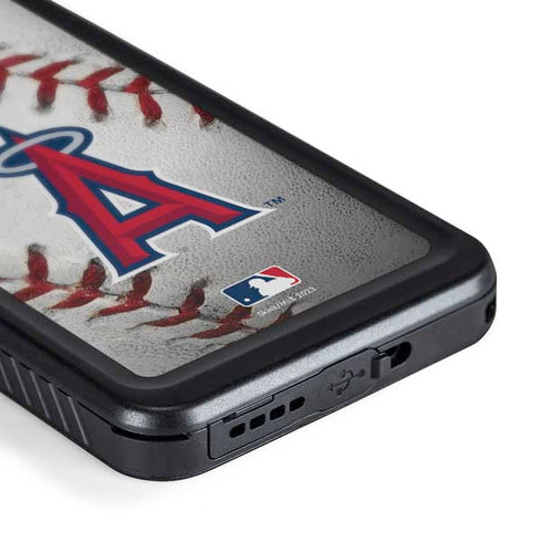 MLB Los Angeles Angels Game Ball Galaxy S24 Waterproof Case