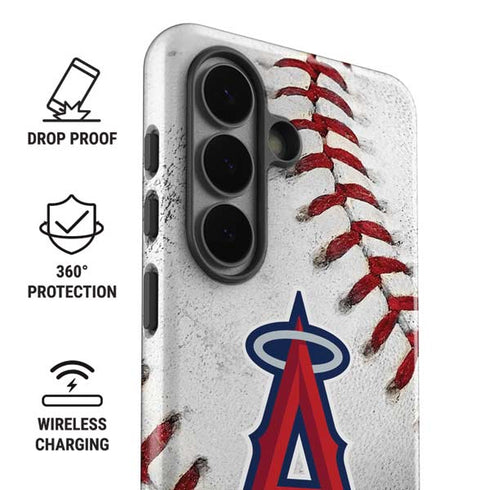 MLB Los Angeles Angels Game Ball Galaxy S26 Impact Case