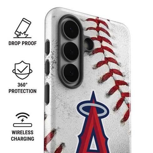 MLB Los Angeles Angels Game Ball Galaxy S26 Plus Impact Case