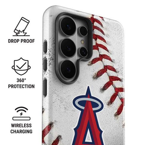 MLB Los Angeles Angels Game Ball Galaxy S26 Ultra Impact Case