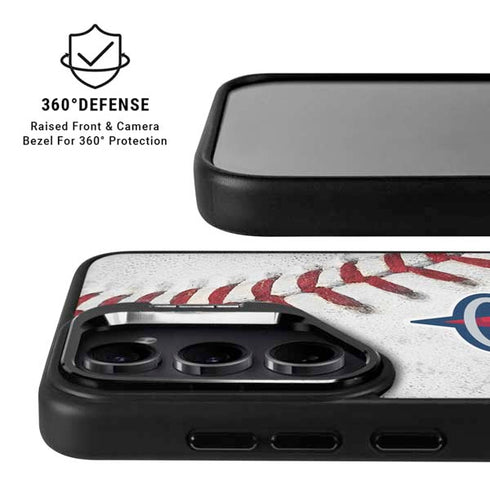MLB Los Angeles Angels Game Ball Galaxy S26 Ultra Kickstand Case