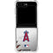 MLB Los Angeles Angels Game Ball Galaxy Z Flip6 Clear Case