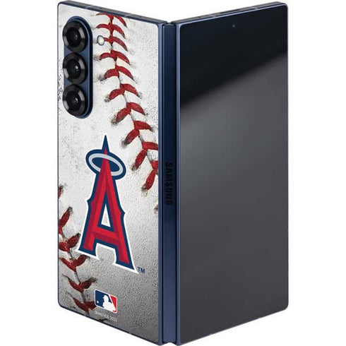 MLB Los Angeles Angels Game Ball Galaxy Z Fold6 Skin