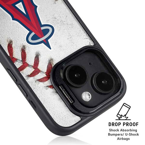 MLB Los Angeles Angels Game Ball iPhone 14 Kickstand Case