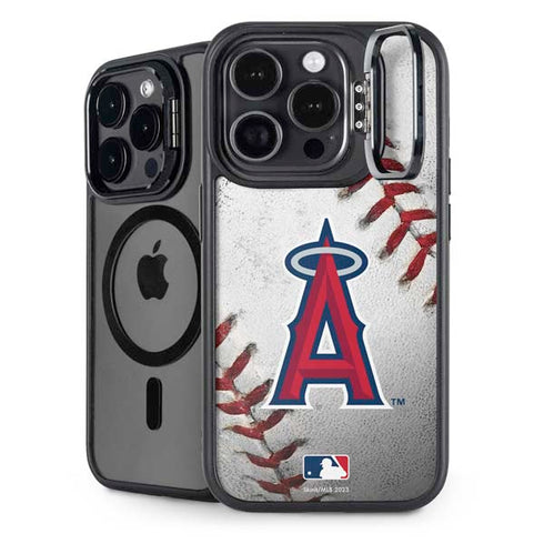 MLB Los Angeles Angels Game Ball iPhone 14 Pro Max Kickstand Case