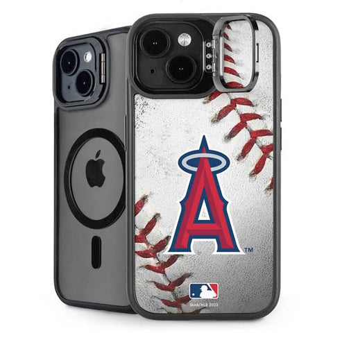 MLB Los Angeles Angels Game Ball iPhone 15 Kickstand Case